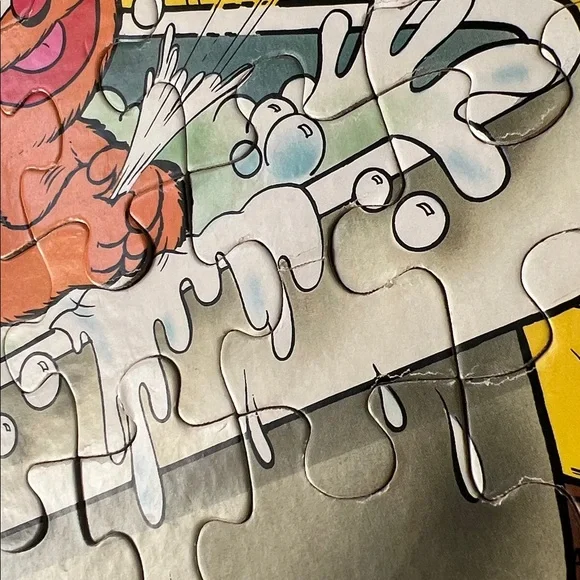 VINTAGE Muppet Babies nostalgic 1980s 60 piece puzzle Kermit Gonzo Fozzy Animal - Picture 15 of 17